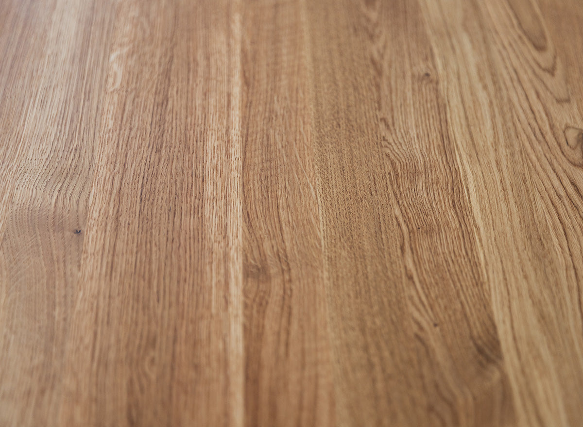 Round oak table 110 cm Orbetello